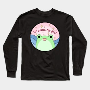 Positive frog Long Sleeve T-Shirt